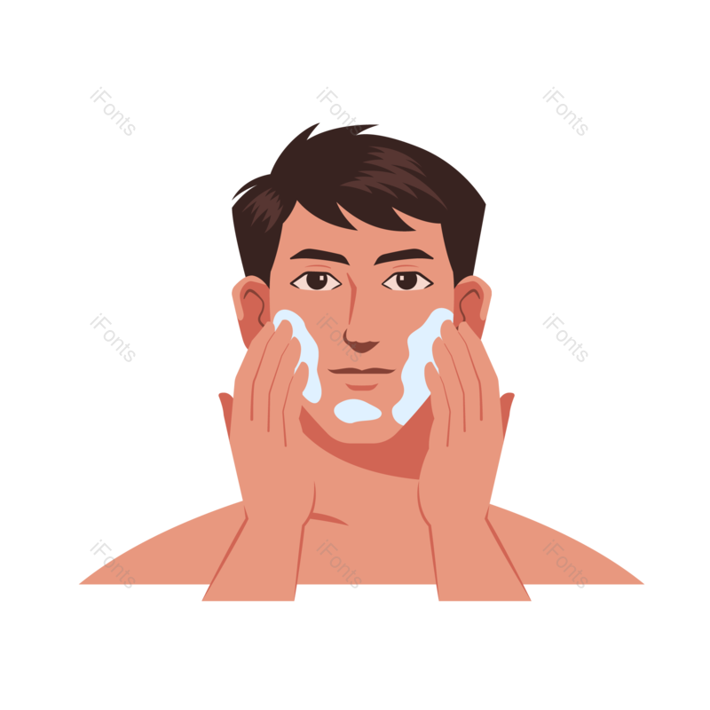 护理图片,男士元素,男人PNG,免抠素材